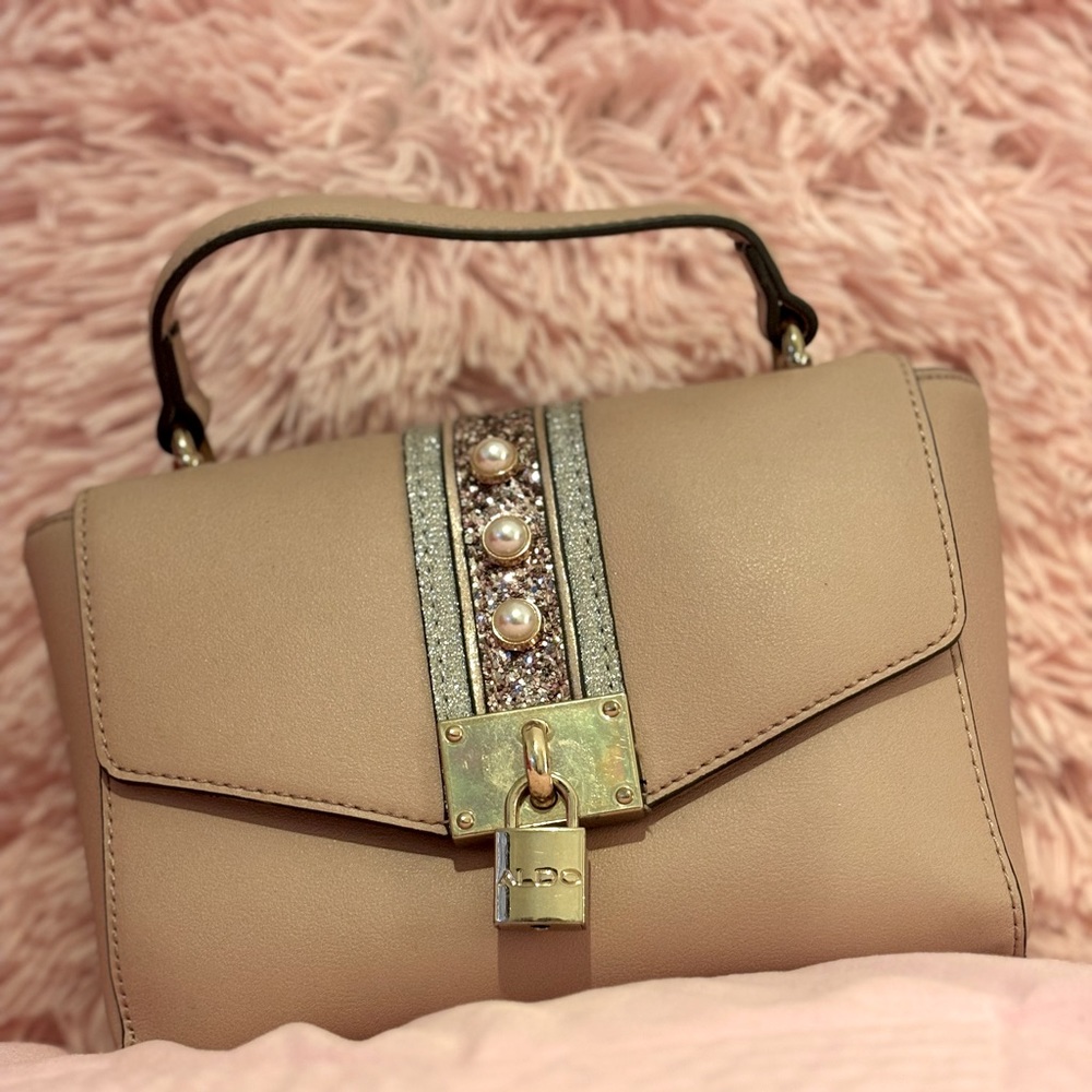 Aldo mauve pink purse